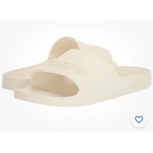 adidas Women's Adilette Aqua Slides Sandal Crème Size M7/ W8